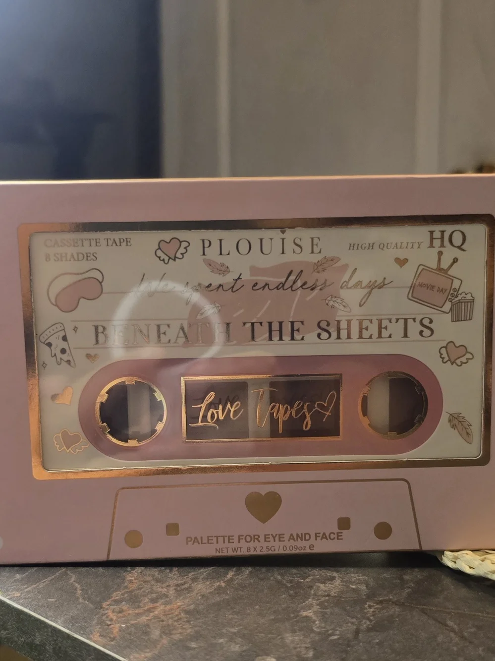 Plouise Love Tapes Eyeshadow & Face Palette